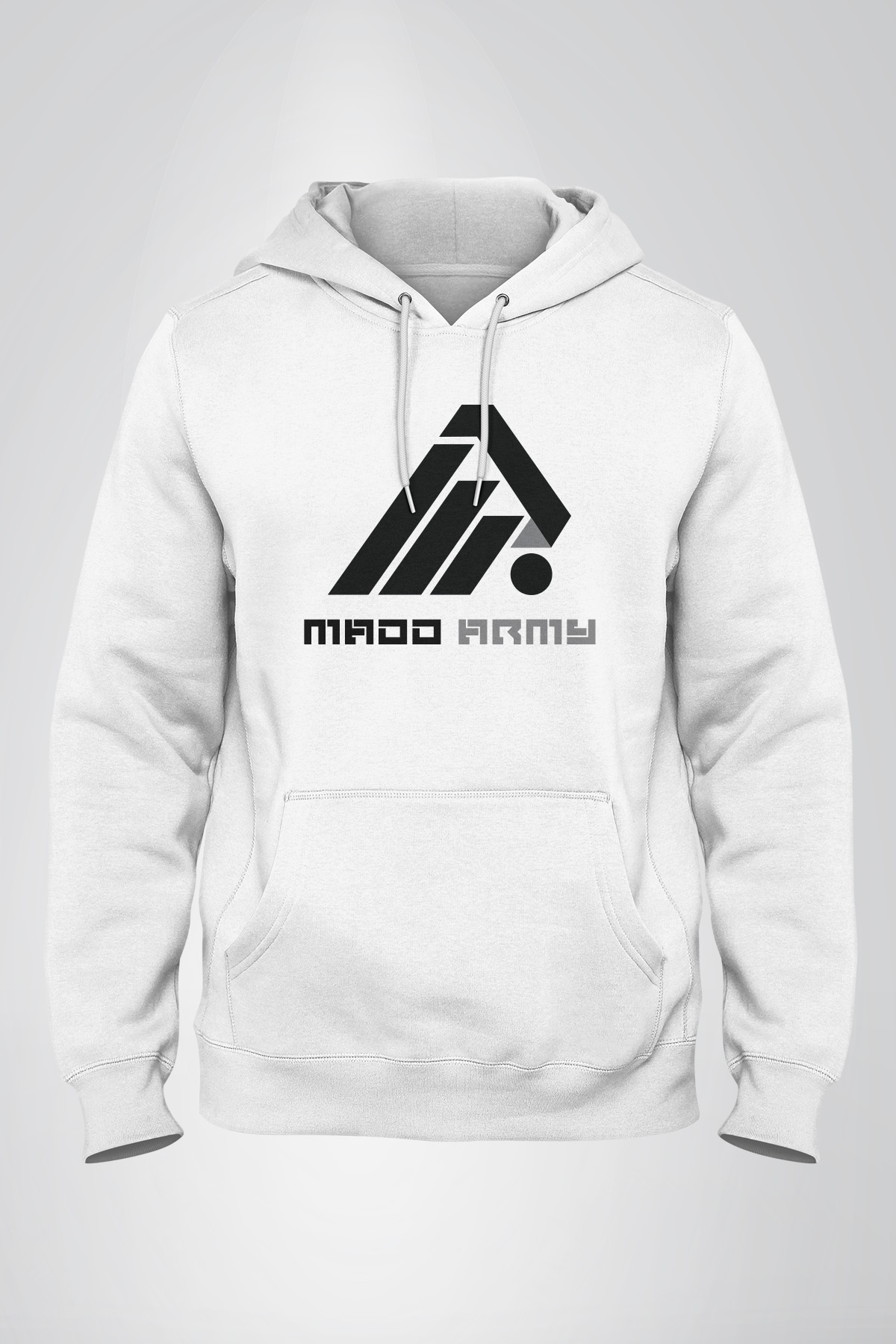 Outer Middle Show Text Logo Hoodie