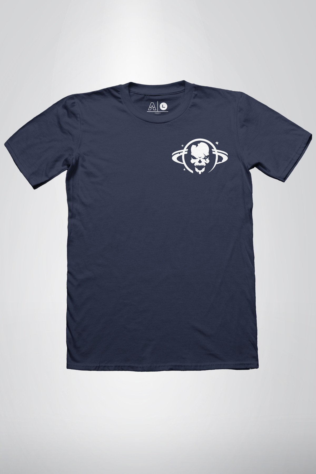 MaddVladd Space Skull Logo Tee