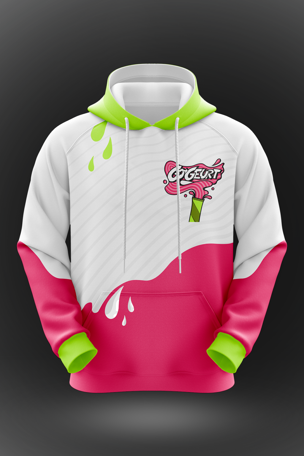 GoGeurt Sublimated Hoodie Akquire Clothing Co.