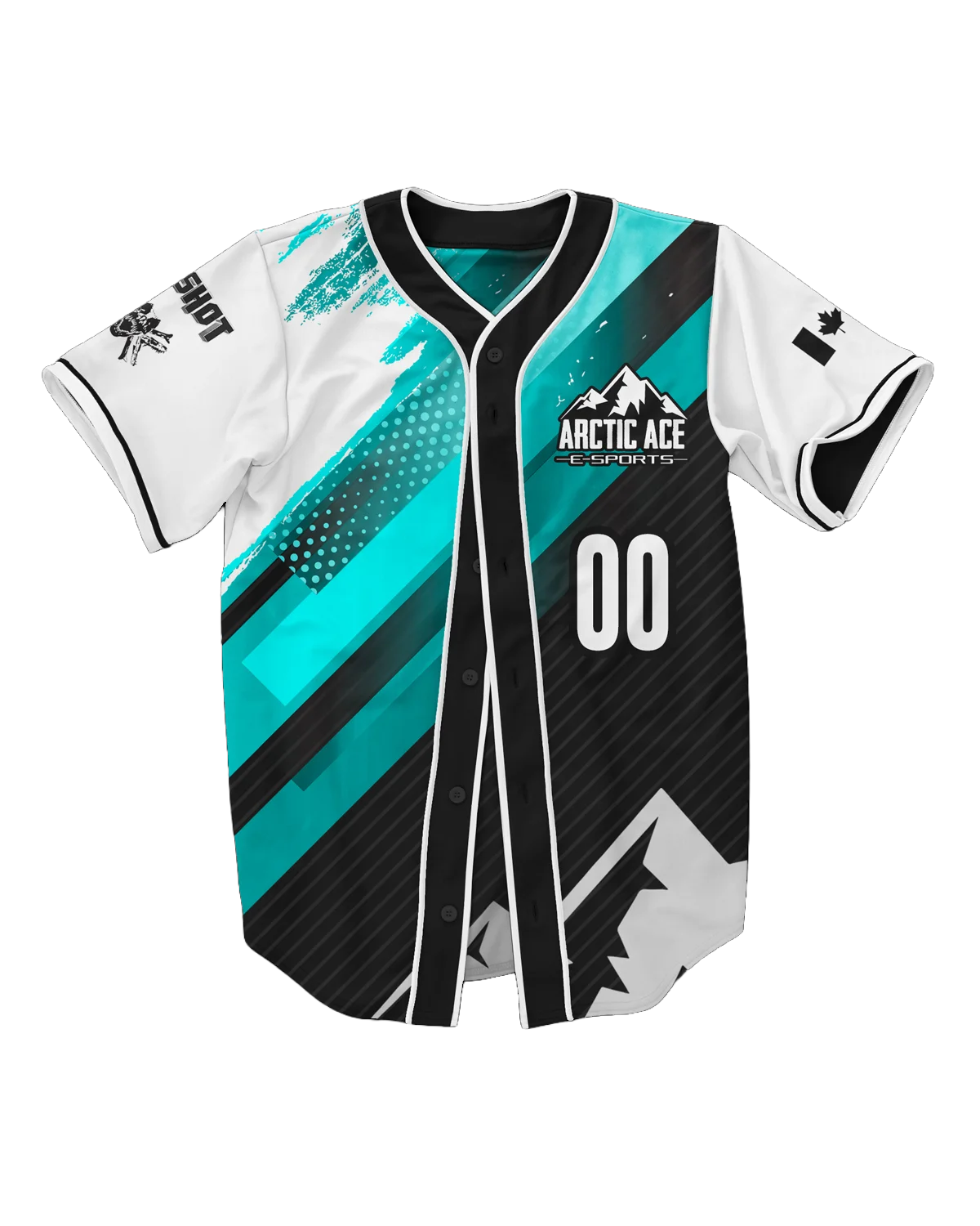 Arctic Ace Esports Baseball Jersey