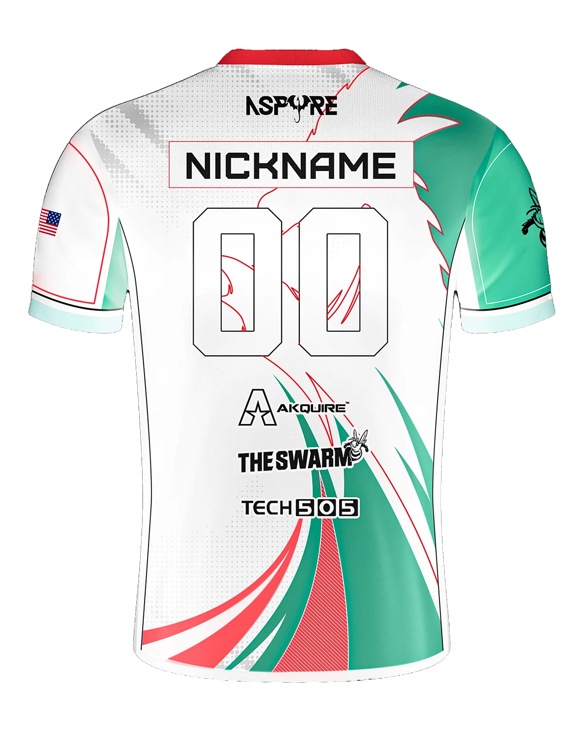 Aspyre White Pro Jersey - Image 2