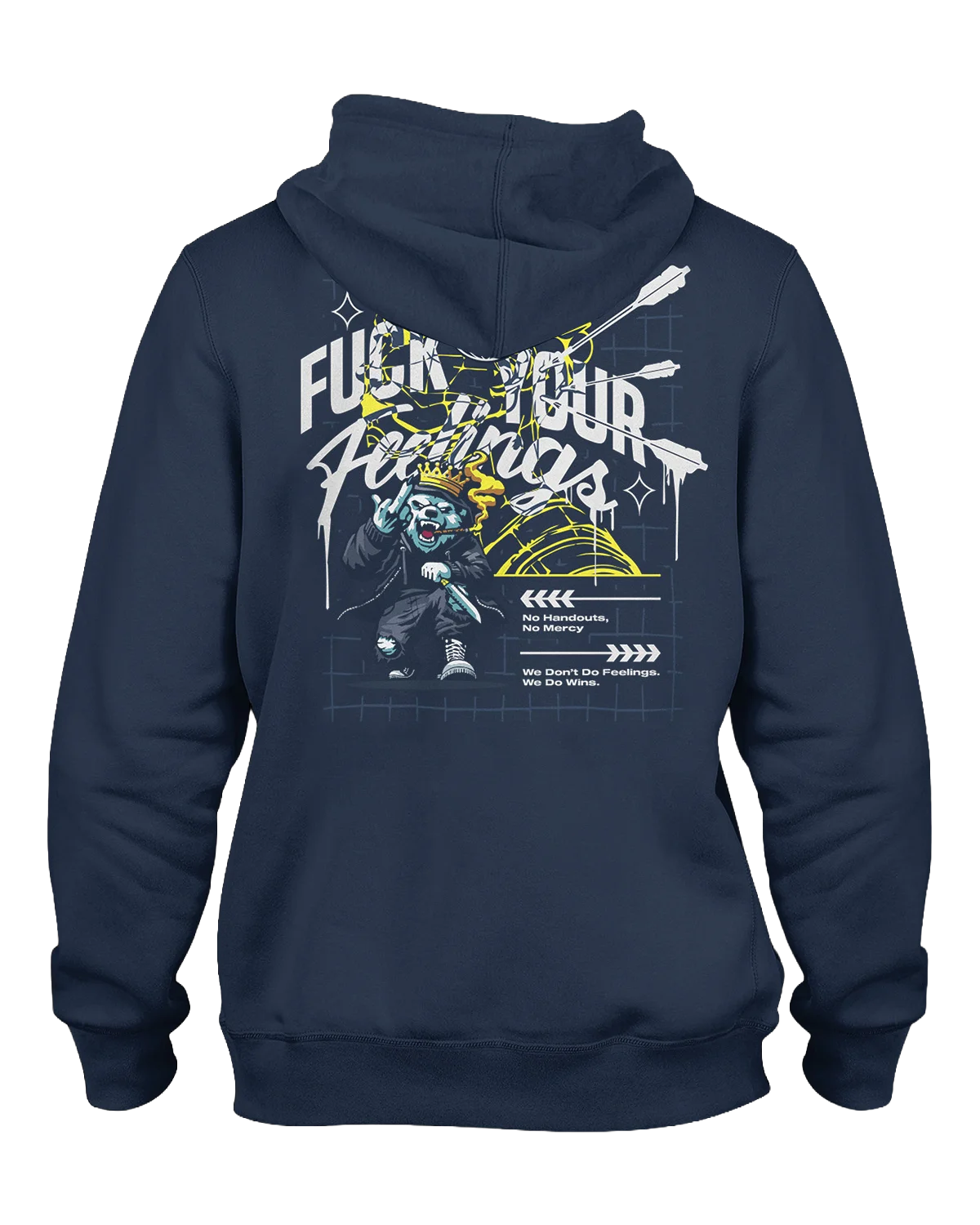 Incontrol Fuck Your Feelings Hoodie - Image 3