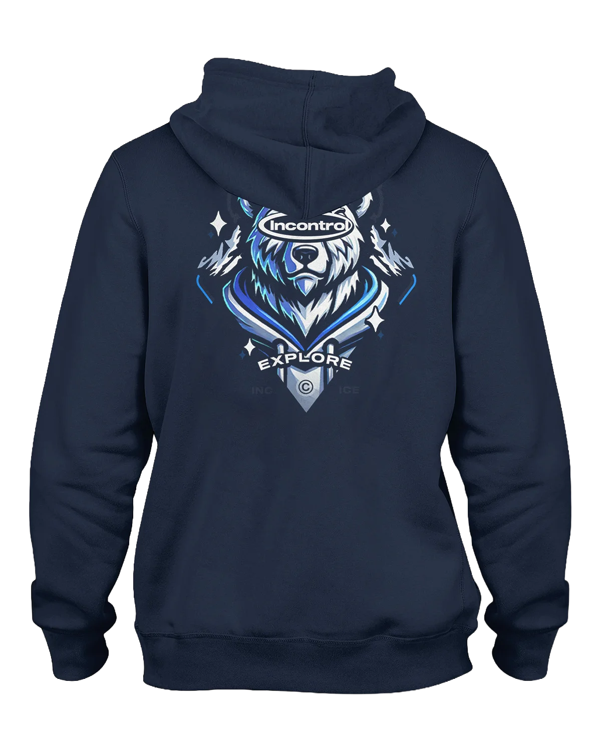 Incontrol Half Head Bear Hoodie - Image 3