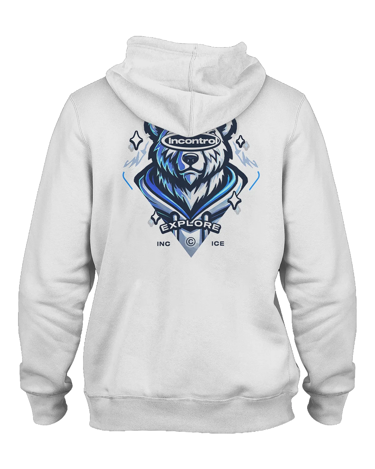 Incontrol Half Head Bear Hoodie - Image 2
