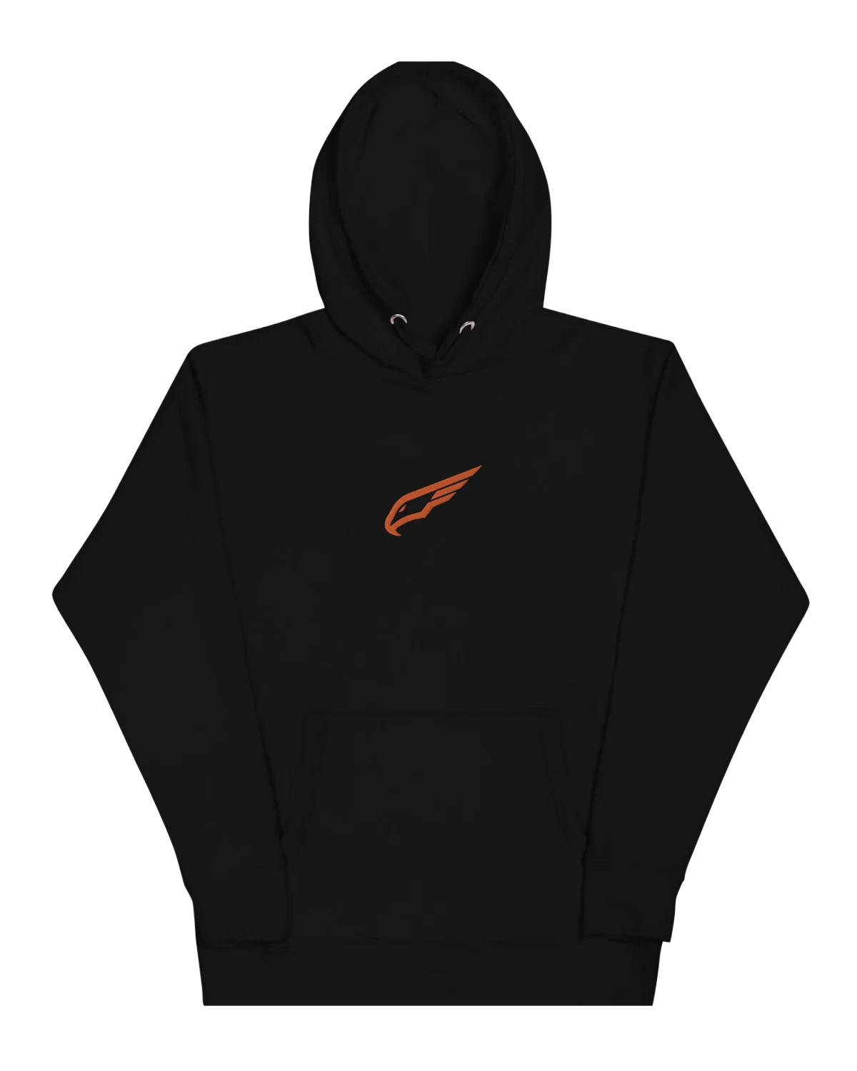 Langara College Esports Embroidered Orange Logo Hoodie