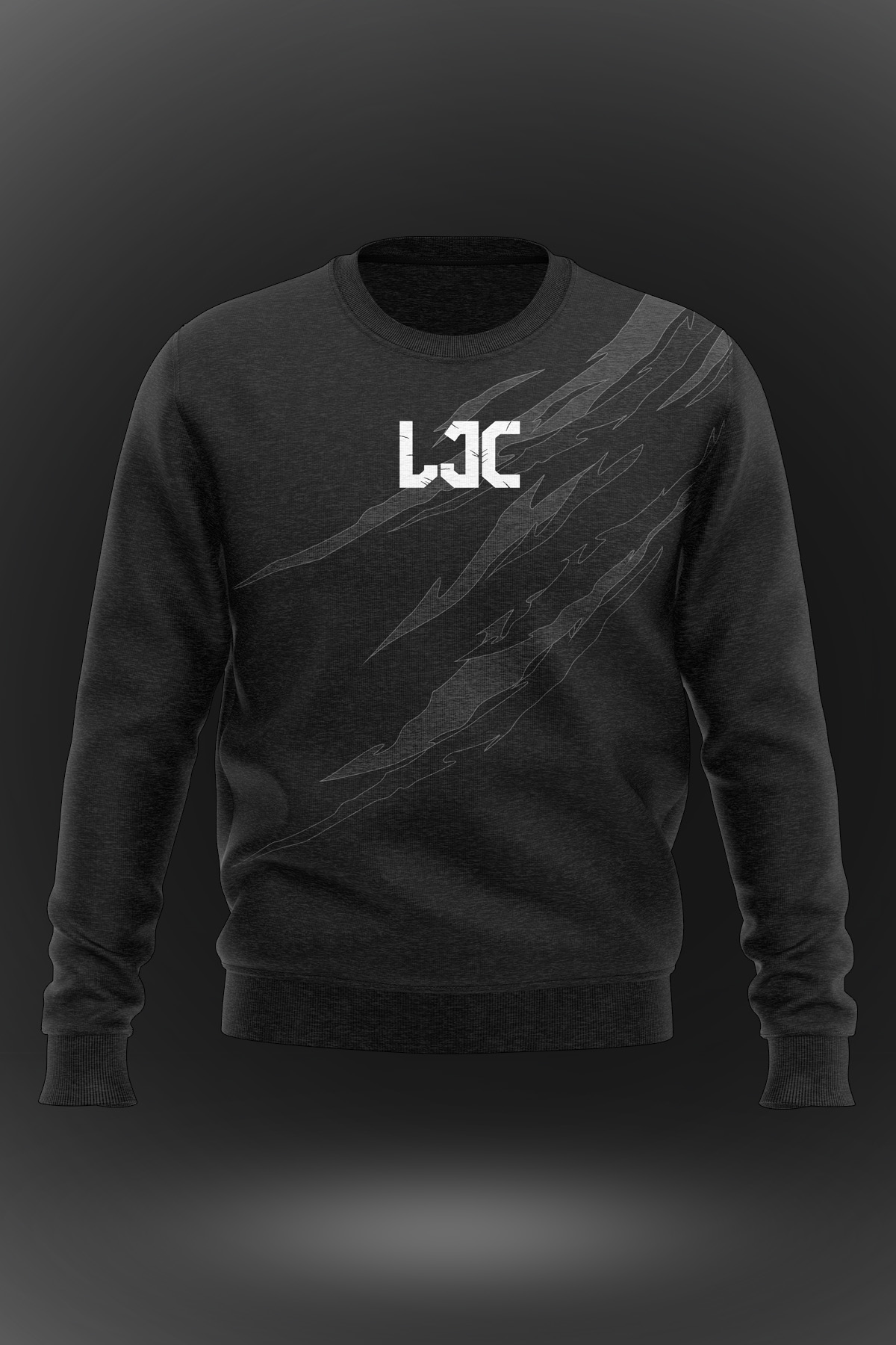 LJC Esports Sublimated Crewneck Sweater - Akquire Clothing Co.